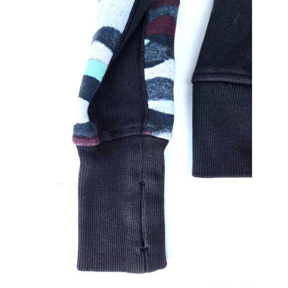 Lululemon Cult-Favorite Scuba Hoodie Women’s Size 6 Multi Camo Cotton Fleece - Picture 10 of 10